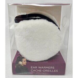180s Ear Warmers Women Cozy Fleece Original Behind Head Adjustable EarMuffs